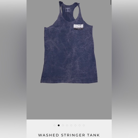 Raw Gear Washed Stringer Tank - Picture 3 of 7